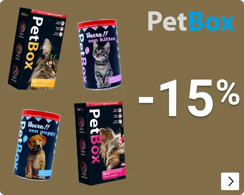Petbox anti vlo, worm, teek -10% DOG  Cat